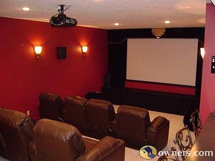 Theater Room 7.2 surround system