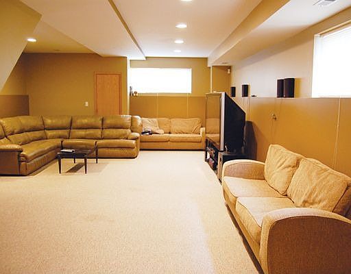 Enormous Lower Level Family Room