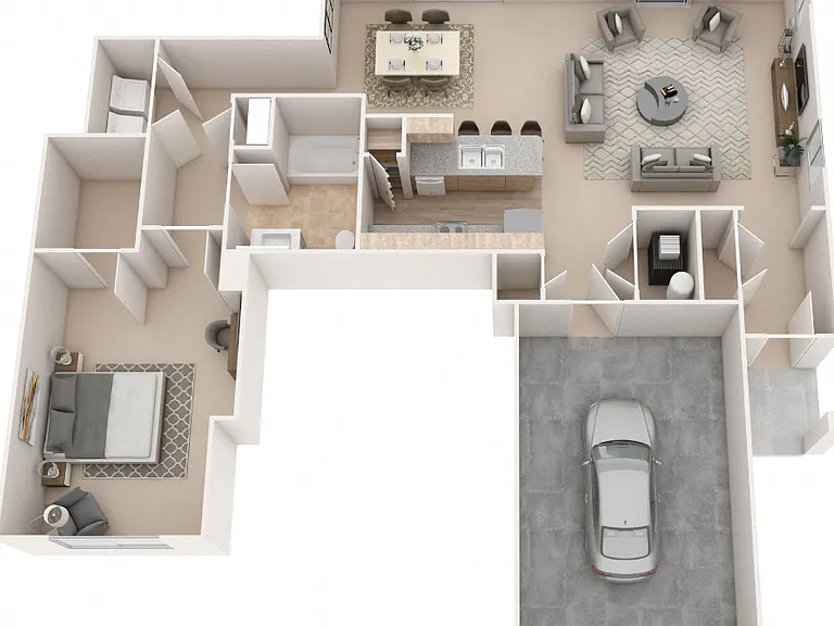 Saratoga Crossing Apartments & Townhomes — Photo 48