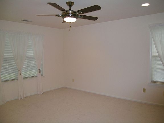 Master Bedroom with private full Bath and WaCeiling Fans and Recessed Lighting