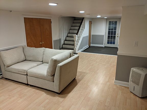Private living room looking towards private entry.