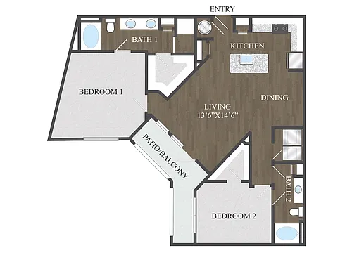 Floor plan B4
