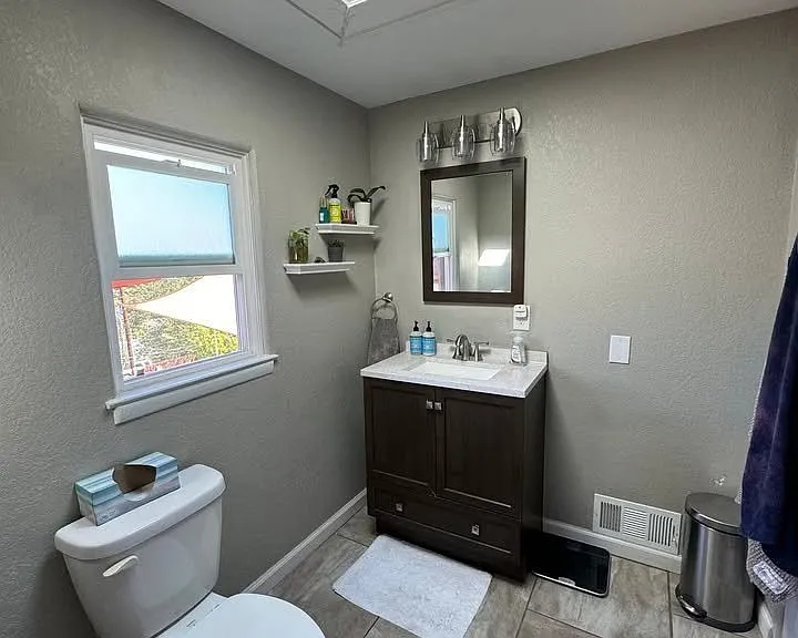 Bathroom 1 - full bath on top floor