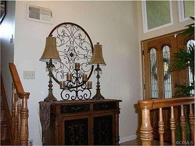 You can see how spacious the entry area is