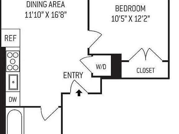 2nd image of 399 E 8th St #5E