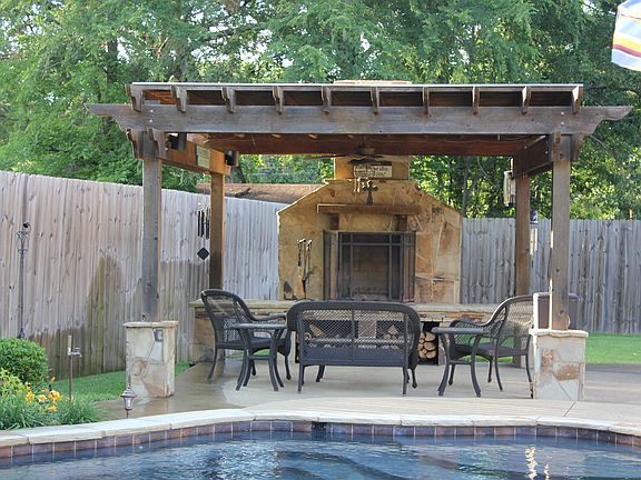 Pergola & Fireplace