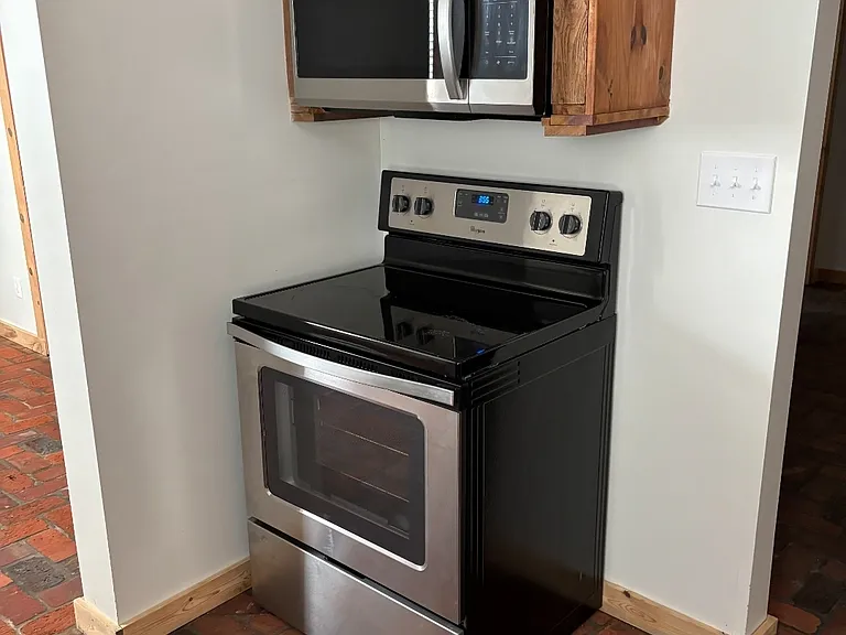 Stove and microwave