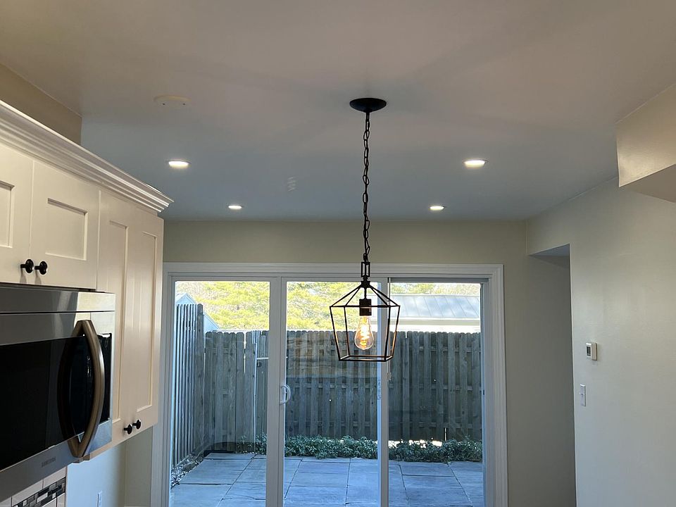 Eat-in kitchen overlooks your private balcony