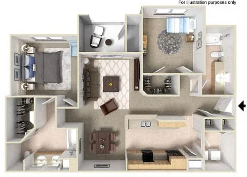 Floor plan B2