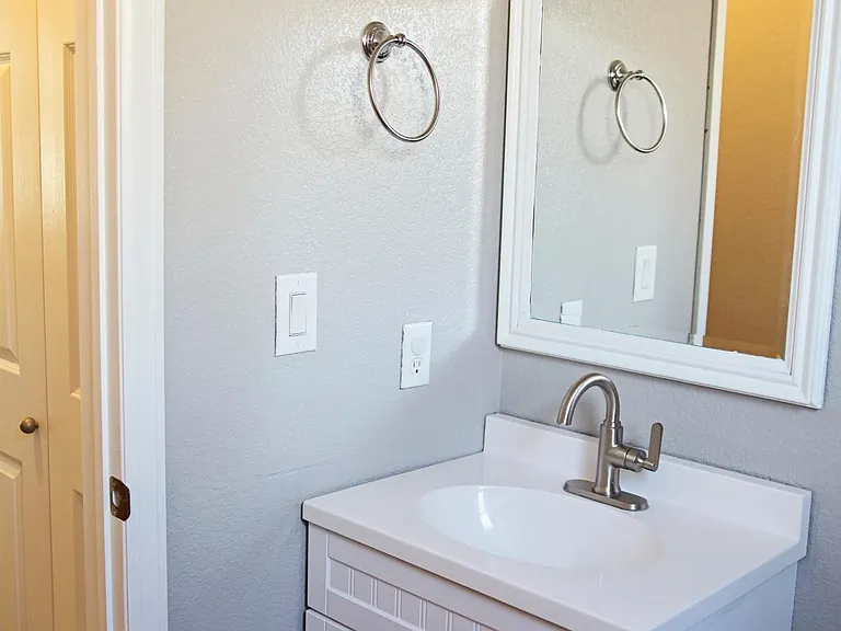 Main floor half bath