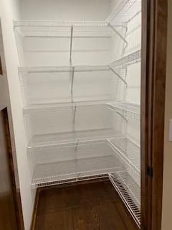 Walk in pantry.
