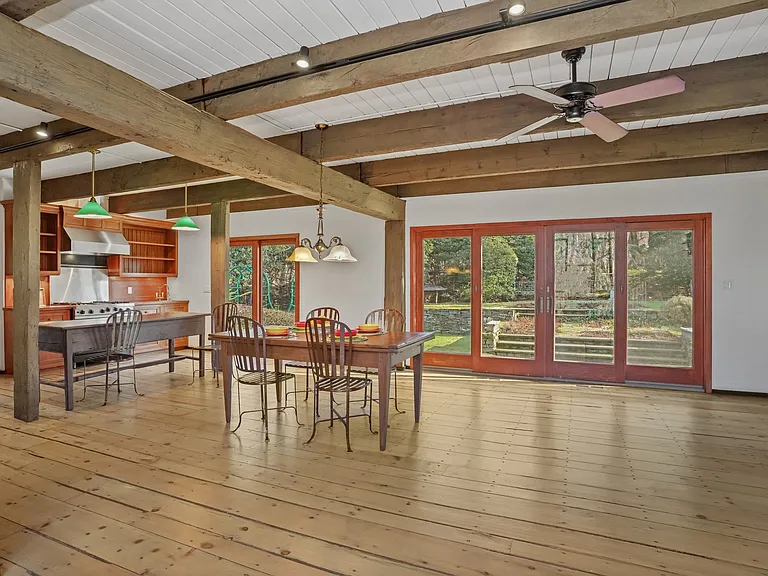 Looking from front Entry toward open concept Living/Dining/Kitchen.