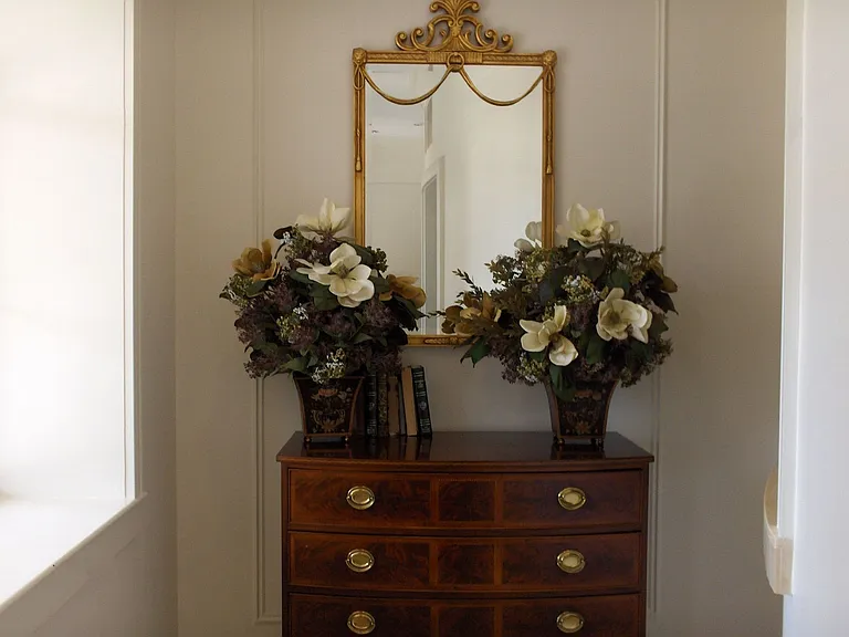 Front Hallway Flowers