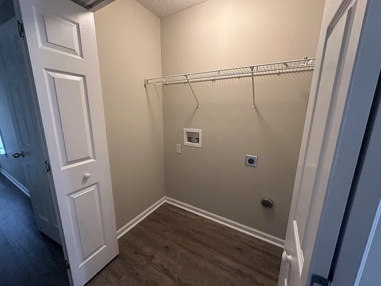 Laundry closet