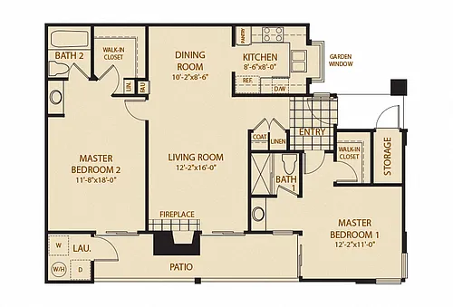 Floor plan Plan B