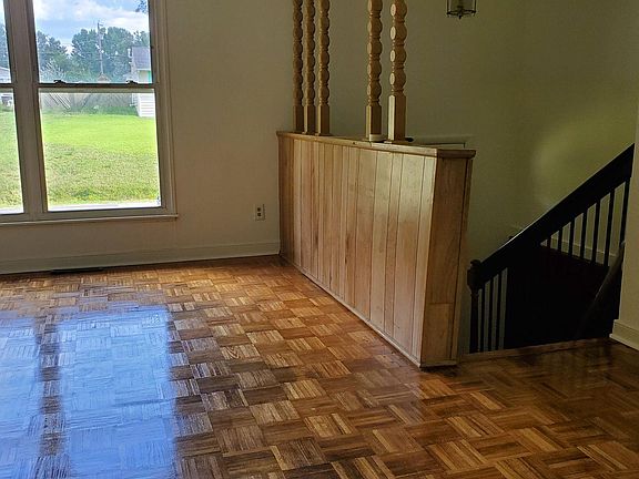 Living room, stairway