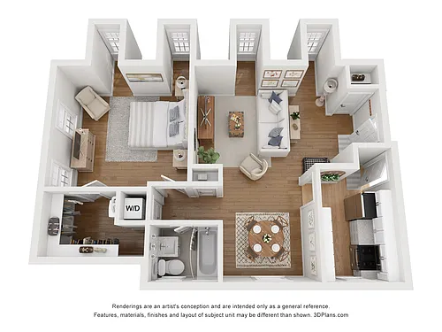 Floor plan Renovated Cary