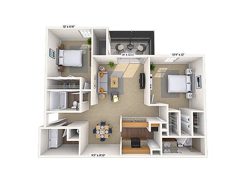 Floor plan The Preakness