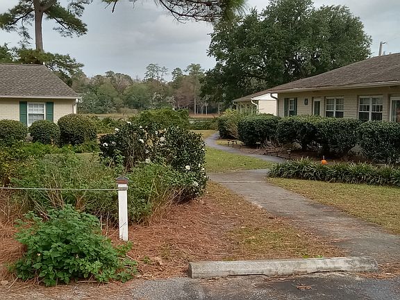 View from parking lot towards Bradley Creek -- 99 is on the right furthest away