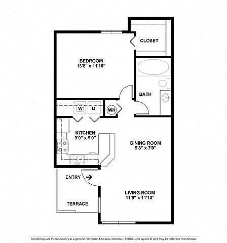 Floor plan A1A Areca