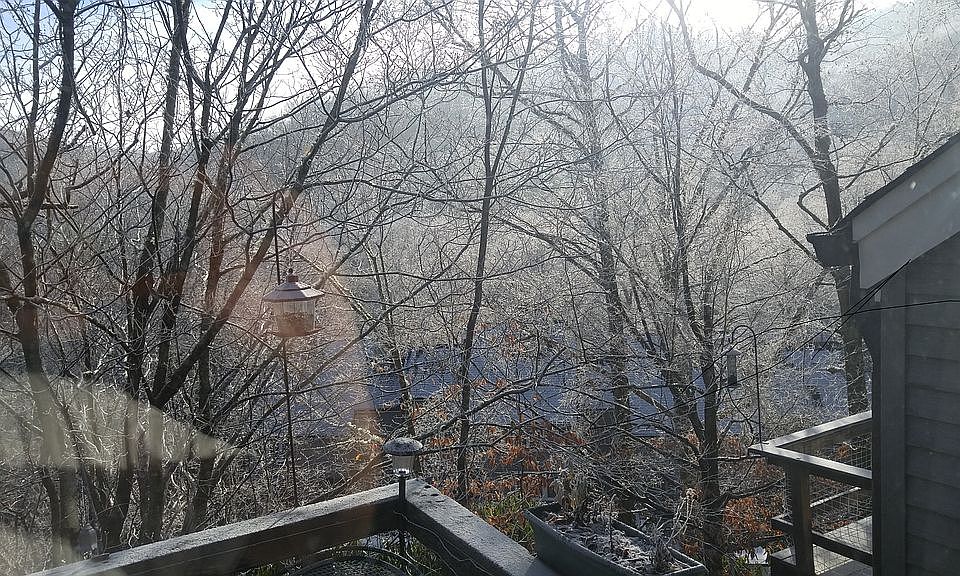 Mtn view in the winter