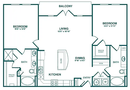 Floor plan The Yorkshire