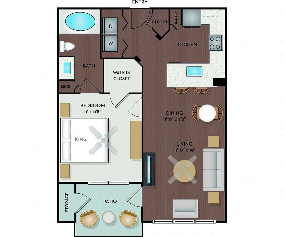 Floor plan Studewood