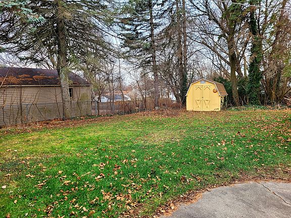 Large Backyard with Storage Shed