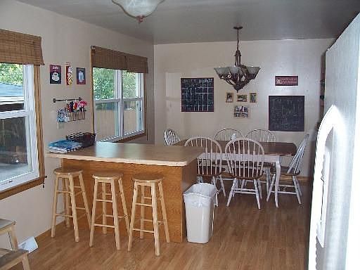 beautiful remodeled dining area