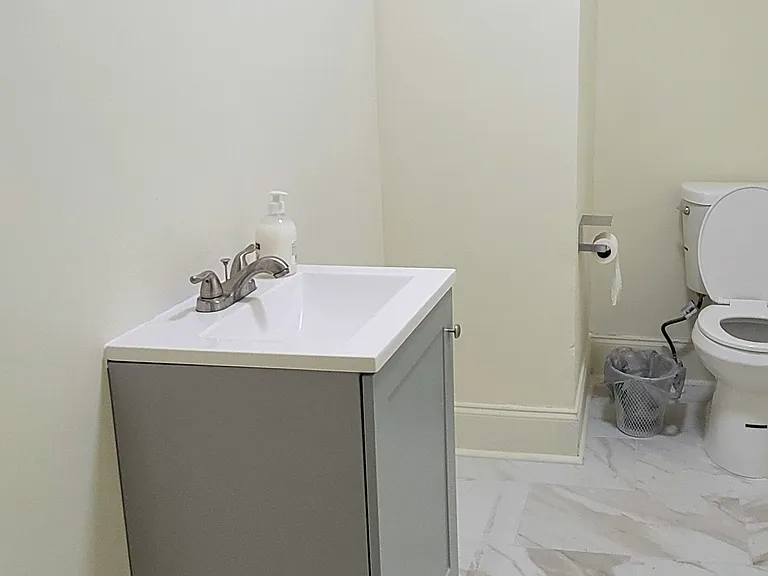 Two half bathrooms