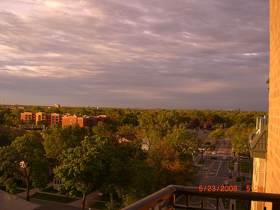 Sunrise looking South