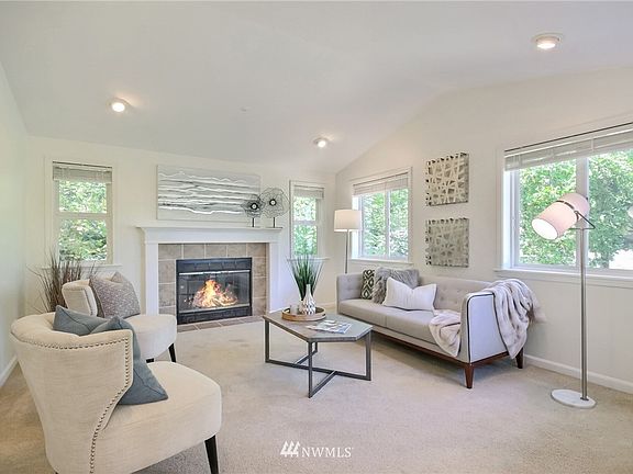 Family Room with fresh new paint