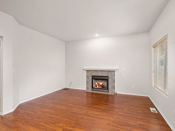 Family room with cozy fireplace