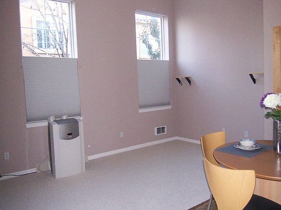 Open floorplan has 12' ceilings and is very versatile