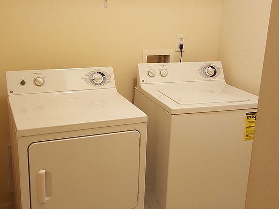 Washer and Dryer included