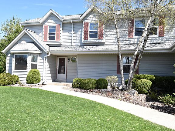 Front door and landscape