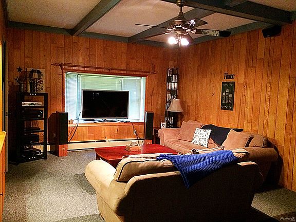 Living Room or Third Bedroom w closet and attached bathroom