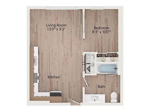 Floor plan U3