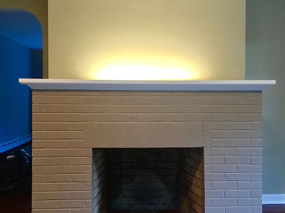 Fireplace in Living Room