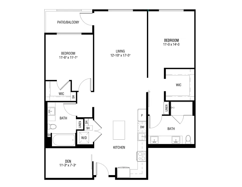 Floor plan B3