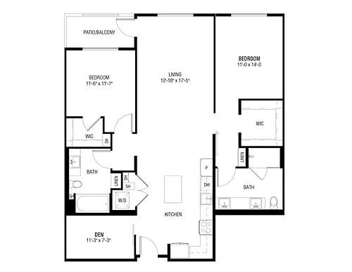 Floor plan B3