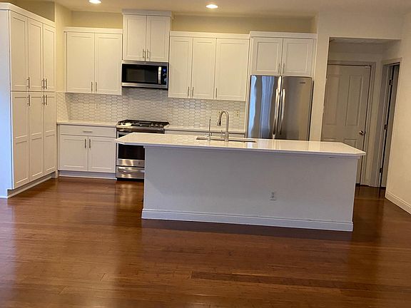 Hardwood floors throughout downstairs.