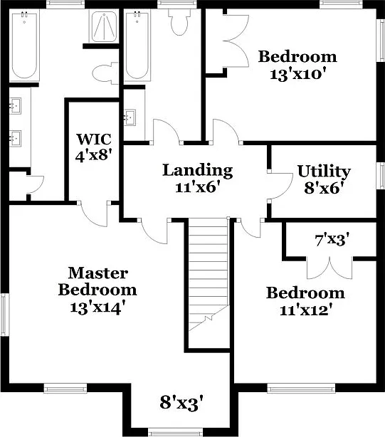3 bed, 2.5 bath, 1554 sqft, $2,165 — Photo 3