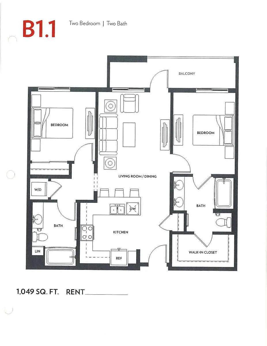 Floor plan B11-B16