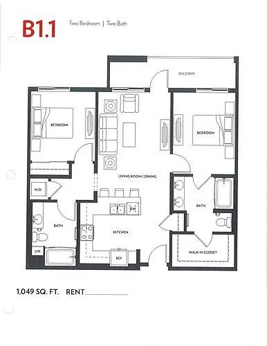 Floor plan B11-B16
