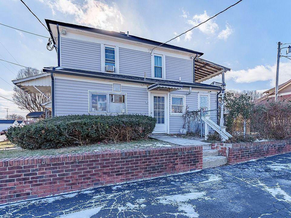 Private parking entrance on north side of building