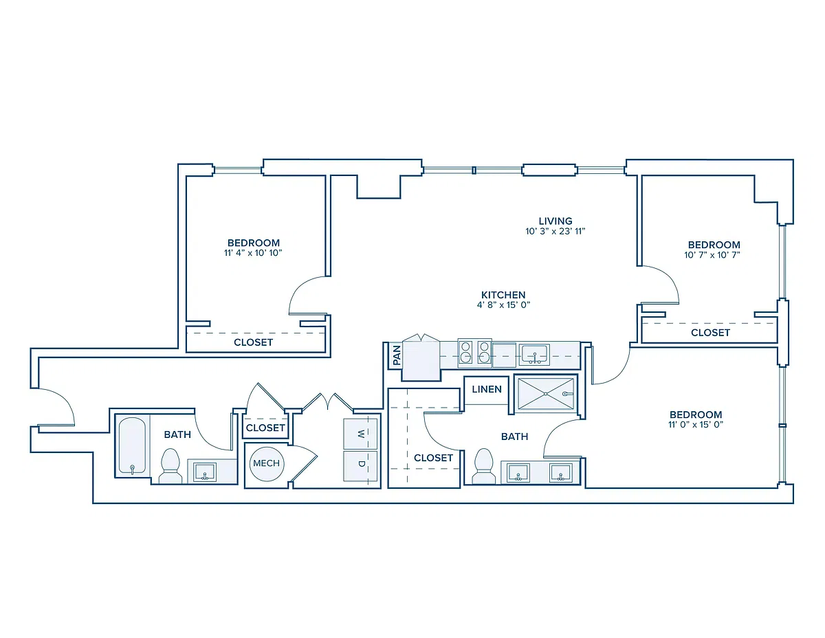 Floor plan C01