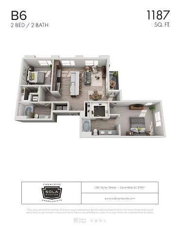 Floor plan B6