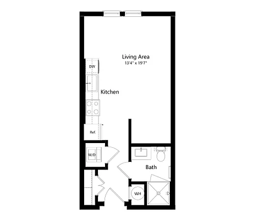 Floor plan Ada