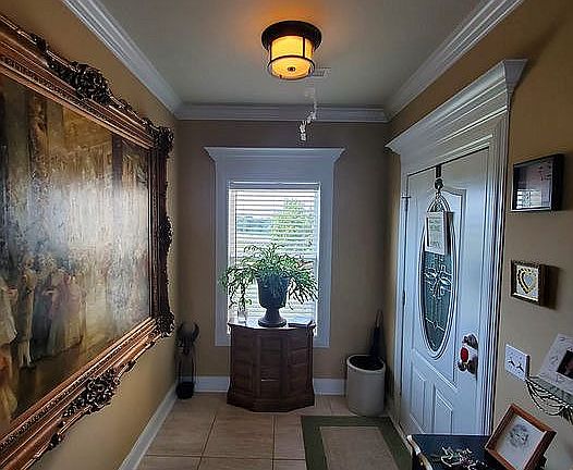 Inside entrance to condo
